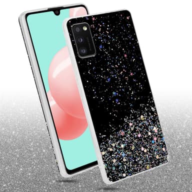 Samsung Galaxy A41 Skal Fodral Case (Svart)