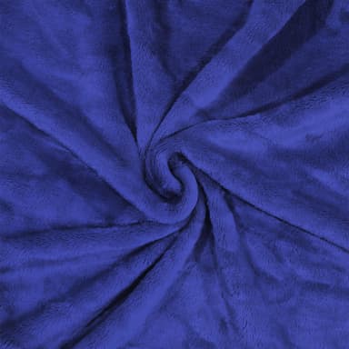 Mjuk filt 200 x 150cm Tak Blankett fleece (nattblå)