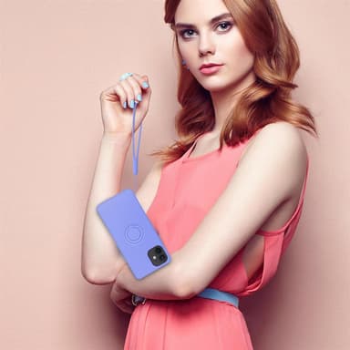 Skal iPhone 12 MINI Fodral Case (Lila)