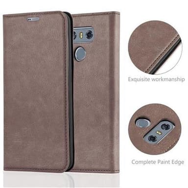 LG G6 Skal Fodral Case (Brun)