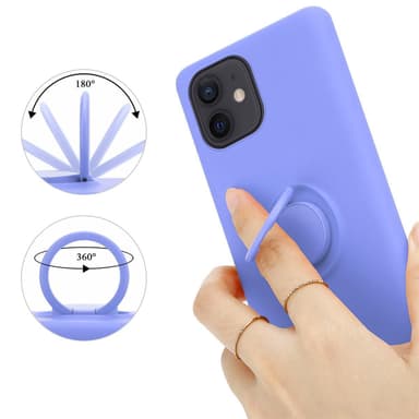 Skal iPhone 12 MINI Fodral Case (Lila)