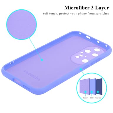 Huawei P50 PRO Skal Fodral Case (Lila)
