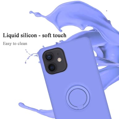Skal iPhone 12 MINI Fodral Case (Lila)