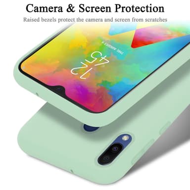 Samsung Galaxy M20 Skal Fodral Case (Grön)