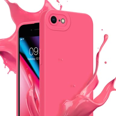 iPhone 7 / 7S / 8 / SE 2020 Skal Fodral Case (Röd)
