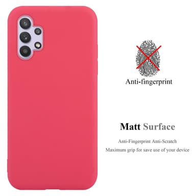 Skal Samsung Galaxy A32 5G Fodral Case (Röd)