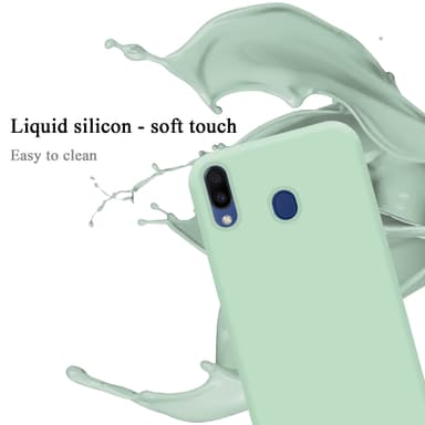 Samsung Galaxy M20 Skal Fodral Case (Grön)