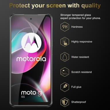Motorola MOTO G 5G 2022 3x Skyddsglas Skyddsfilm