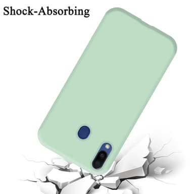 Samsung Galaxy M20 Skal Fodral Case (Grön)