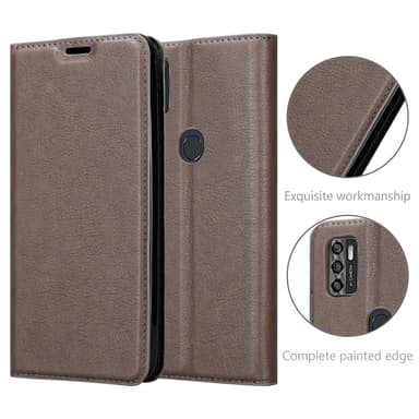 ZTE Blade A7 2020 Skal Fodral Case (Brun)
