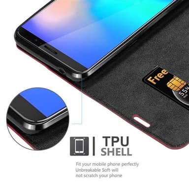 Cubot J3 PRO Skal Fodral Case (Röd)