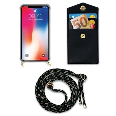 iPhone XS MAX Skal Fodral Kedja (Brun)