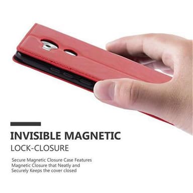 Huawei MATE 8 Skal Fodral Case (Röd)