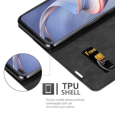 Oppo A92s Skal Fodral Case (Brun)