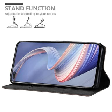 Oppo A92s Skal Fodral Case (Brun)