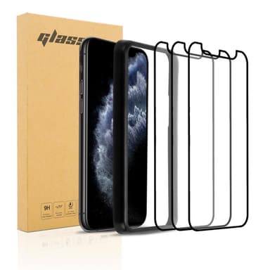 iPhone 11 PRO MAX 3x Skyddsfilm Skyddsglas Skärmskydd