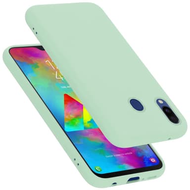 Samsung Galaxy M20 Skal Fodral Case (Grön)