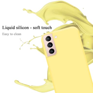 Samsung Galaxy S21 5G Skal Fodral Case (Gul)