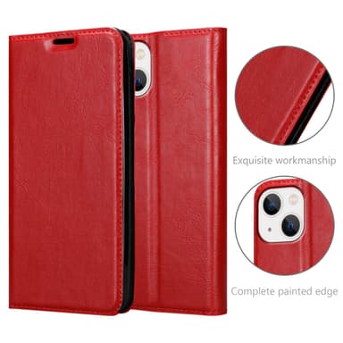 iPhone 14 Skal Fodral Case (Röd)