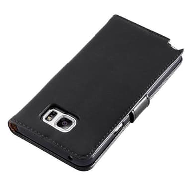 Samsung Galaxy NOTE 5 Plånboksfodral Skal (Svart)
