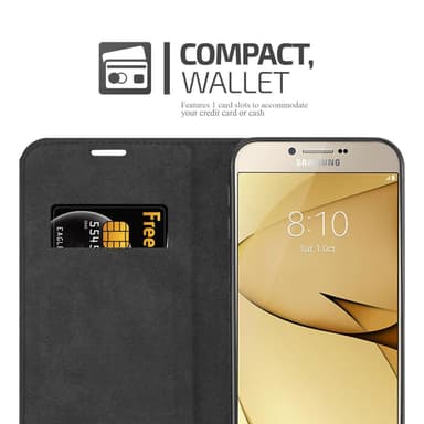 Samsung Galaxy A8 2016 Skal Fodral Case (Grå)