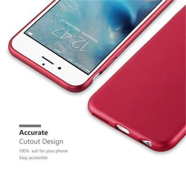 Skal iPhone 6 / 6S Fodral Case (Röd)