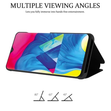 Samsung Galaxy A10 / M10 Plånboksfodral Skal (Svart)