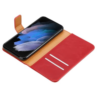 Samsung Galaxy S22 ULTRA Plånboksfodral Skal (Röd)