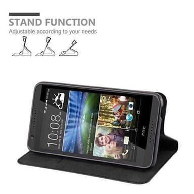 HTC Desire 820 Skal Fodral Case (Svart)