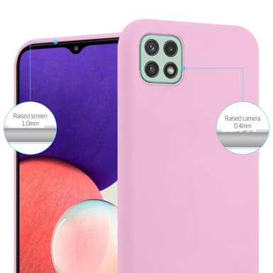Skal Samsung Galaxy A22 5G Fodral Case (Rosa)