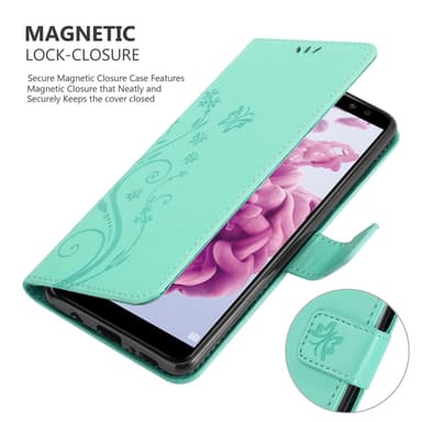 Huawei MATE 10 LITE Plånboksfodral Skal (Turkos)