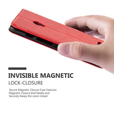 Asus ZenFone 5 2014 Skal Fodral Case (Röd)