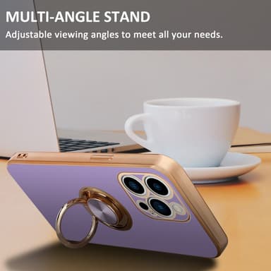 iPhone 14 PRO MAX Skal Fodral Case (Lila)