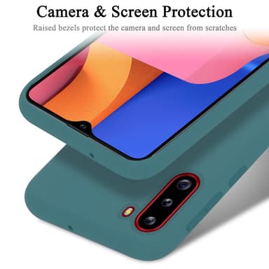 Samsung Galaxy A21 Skal Fodral Case (Grön)