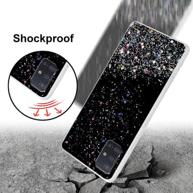 Samsung Galaxy A51 5G Skal Fodral Case (Svart)