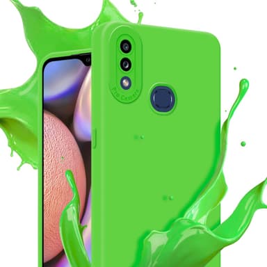 Samsung Galaxy A10s / M01s Skal Fodral Case (Grön)