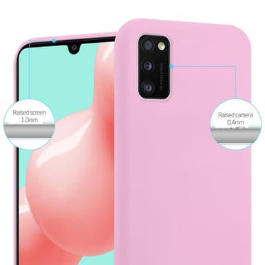 Skal Samsung Galaxy A41 Fodral Case (Rosa)