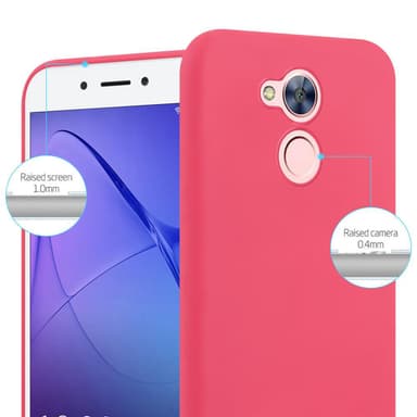 Skal Honor 6A PRO / 5C PRO Fodral Case (Röd)