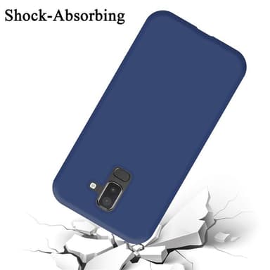 Samsung Galaxy A6 PLUS 2018 Skal Fodral Case (Blå)