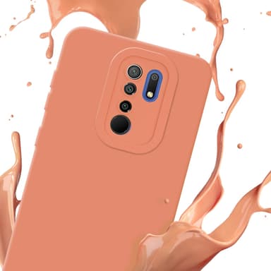Xiaomi RedMi 9 Skal Fodral Case (Orange)