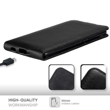 HTC U ULTRA Flipfodral Skal (Svart)
