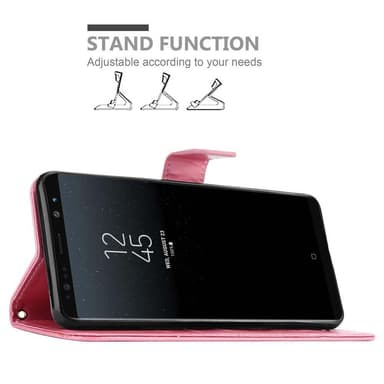 Samsung Galaxy NOTE 8 Plånboksfodral Skal (Rosa)