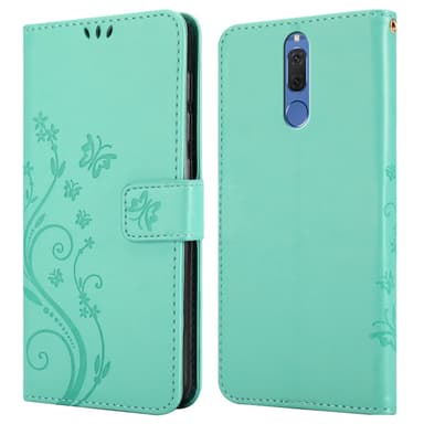 Huawei MATE 10 LITE Plånboksfodral Skal (Turkos)