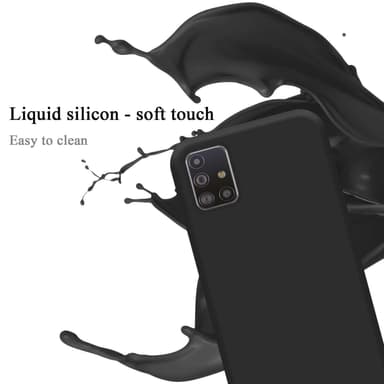 Samsung Galaxy M31s Skal Fodral Case (Svart)