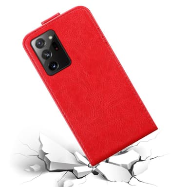 Samsung Galaxy NOTE 20 ULTRA Flipfodral Skal (Röd)