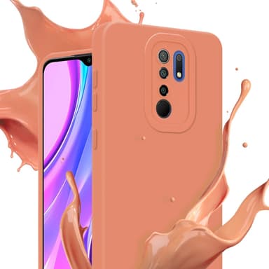 Xiaomi RedMi 9 Skal Fodral Case (Orange)