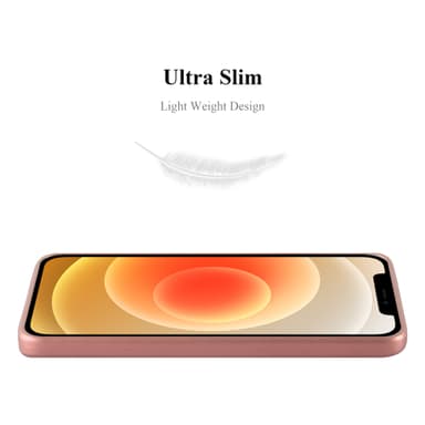 Skal iPhone 12 MINI Fodral Case (Rosa)