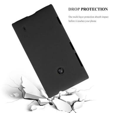 Nokia Lumia 520 / 521 Skal Fodral Case (Svart)
