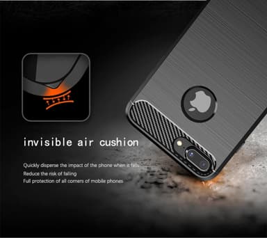 iPhone 7 PLUS / 7S PLUS Skal Fodral Case (Svart)