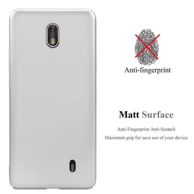 Nokia 1 2018 Skal Fodral Case (Silver)